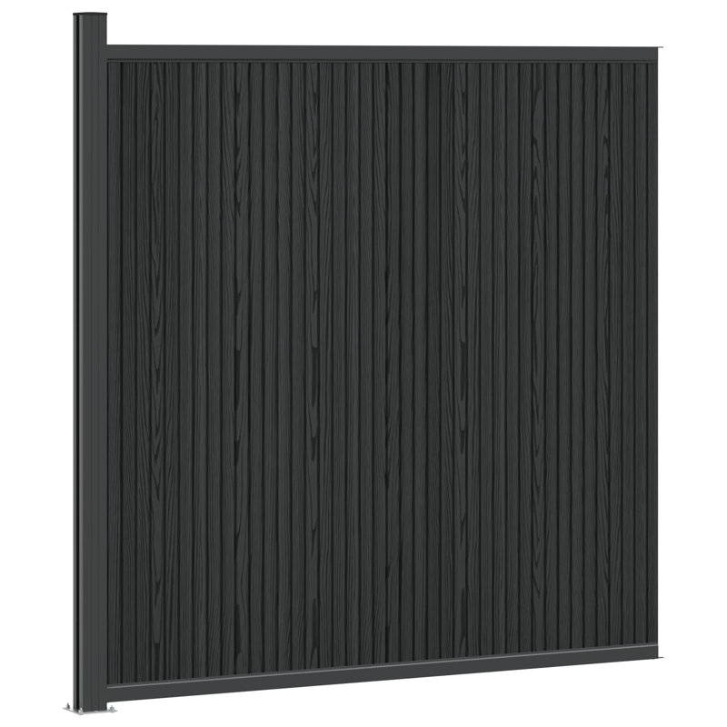 Fencing Kits Fencing with 1 Panel(s) Included, 186cm H x 173cm W, 1
