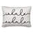Spun Polyester Reversible Throw Pillow