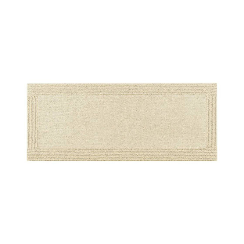 1 tapis de bain réversible 100% coton touffeté 3000 g / m² 17 x 24 po PCS, Simple - L 24 po x l 17 po