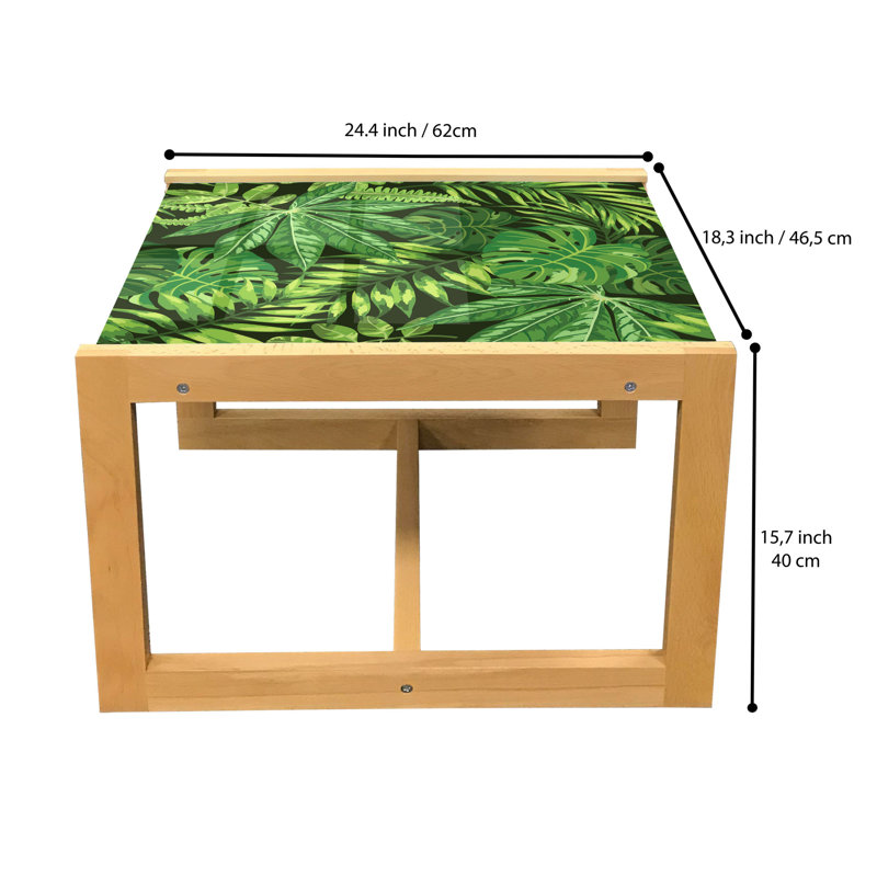 Jamiylah Sled Coffee Table, 40cm H x 46.5cm W x 62cm D