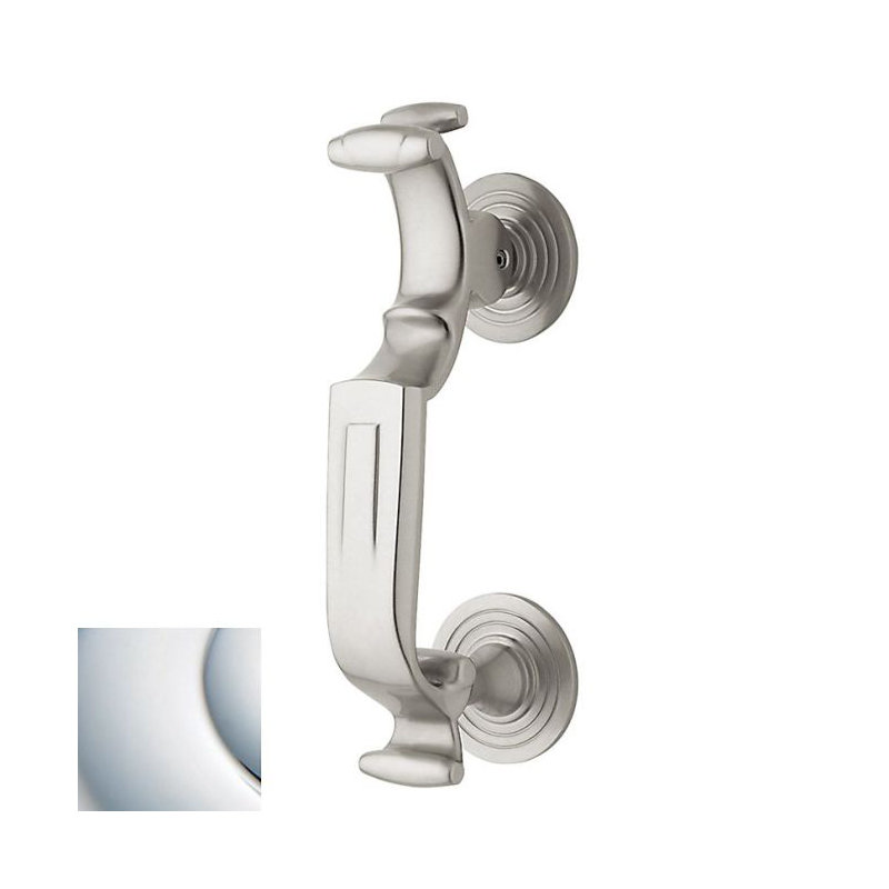 Baldwin Door Knocker, Bright Chrome
