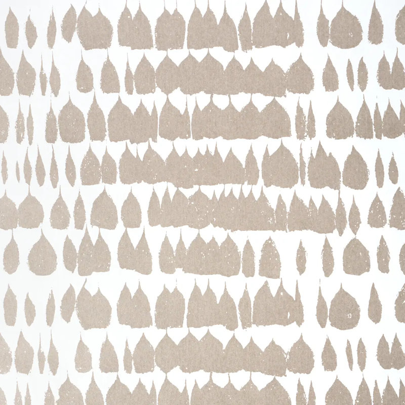 Papier peint Queen of Espagne, Argent chaleureux