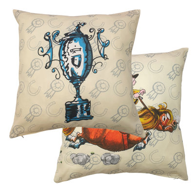 THELWELL ANTICS Cushion Cover