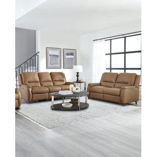 Speirs Leather Configurable Living Room Set