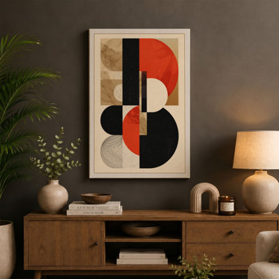 Harmony Geometric - Wrapped Canvas