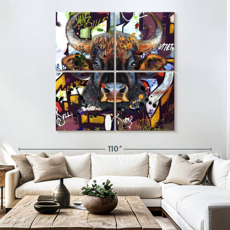 Brampt Bully, 74" H x 74" W
