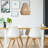 Grant 1 - Light Orange Single Pendant