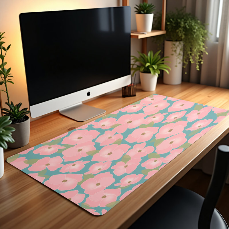 Polyester Desk Pad, 31.5x15.5