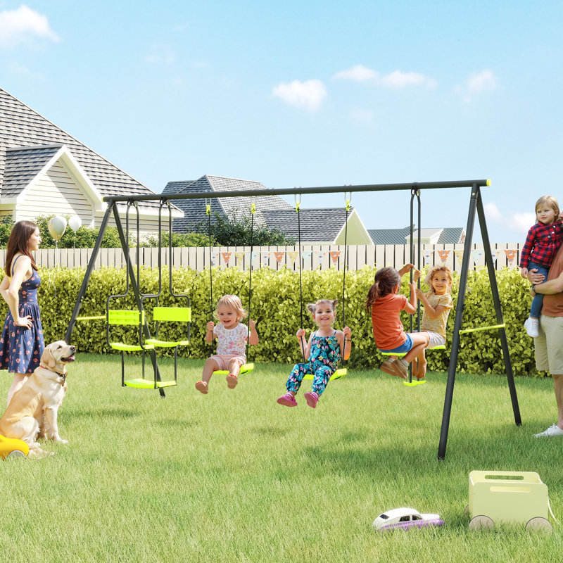 Outsunny Metal Swing Seat