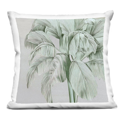 Coussin décoratif imprimé Tropical Sway par Norm Stelfox
