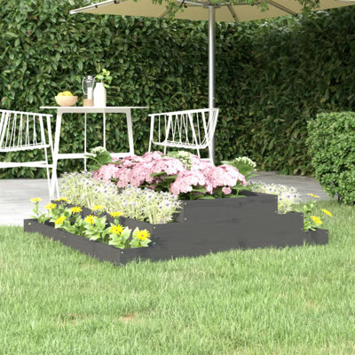 Arevalo Self-Watering Wood Raised Garden Bed