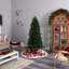 Lighted Artificial Fir Christmas Tree-711136856