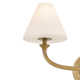Greta 2 Light Opal Glass Vanity Light by Hinkley