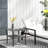 Outsunny Rattan Side Table （Only Include Table)-1481512357