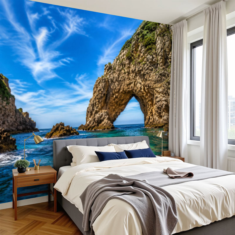 Papier peint adhésif auto-adhésif moderne pour la chambre à coucher Peel and Stick L 100 po x l 144 po