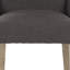 Maeda 46.48cm H Cotton Upholstered Side Chair in Grey
