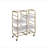 Vorrik Washed Finish Serving Cart