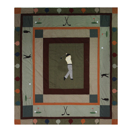Farmhouse / Country Cotton Patchwork Quilt
