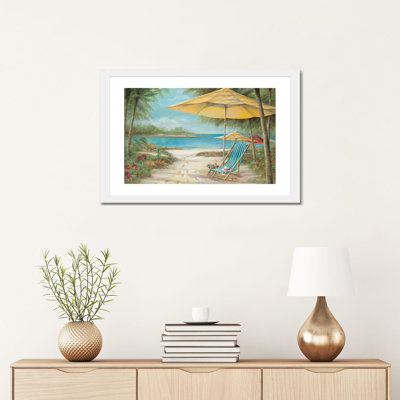 «Relaxing Paradise II» par Ruane Manning - reproduction d'art