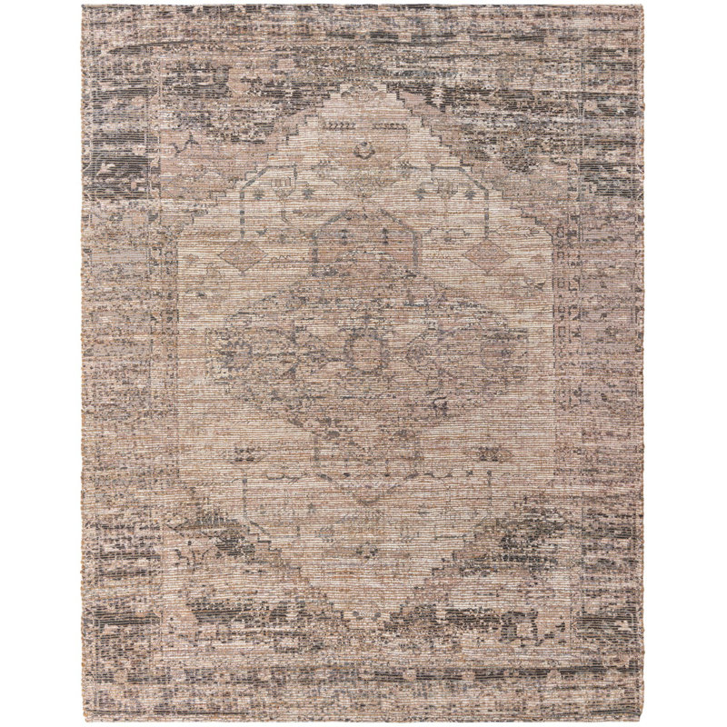Marjia Cotton Ikat Indoor Rug, Rectangle 7'10" x 10'