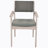 Raybert 6 - Person Acacia Wicker Patio Dining Set with Rectangular Table , Cushions Included