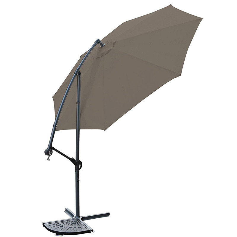 Pringle 3m Taupe Cantilever Banana Parasol