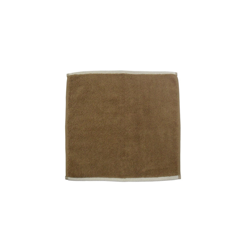 Cotton Blend Washcloth, Mocha