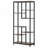 6-Tier Rustic Brown Industrial 8-Shelf Etagere Bookcase Storage