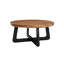 Table basse ronde en bois massif