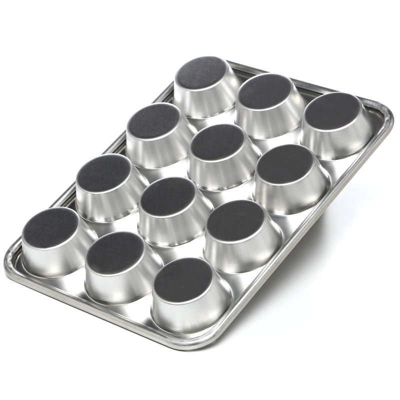 Nordic Ware Naturals® 12 Cup Muffin Pan, Silver