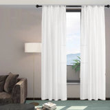 Voile Sheer Curtain Pair