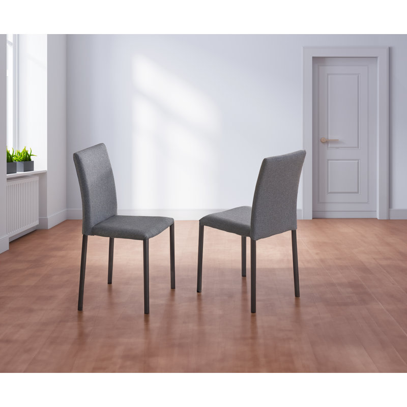 Chaises de salle à manger (6 / boîte), Gris
