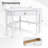 Aust MDF Solid Wood Computer Desk-123578731