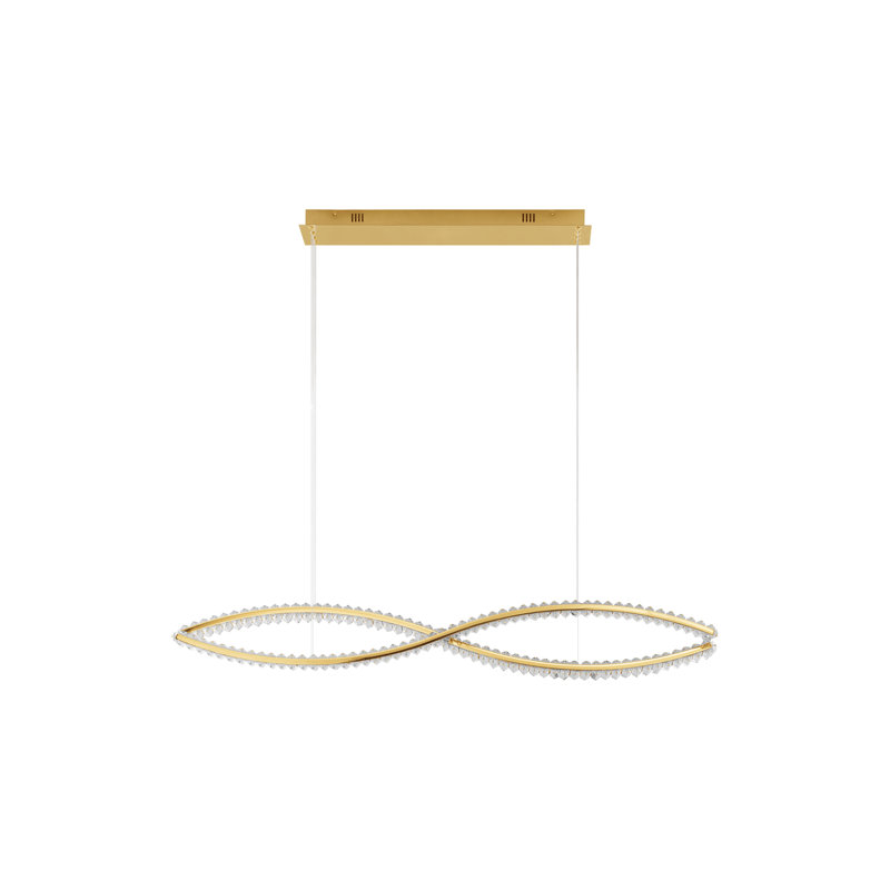 AURELIA 2 - Light Gold LED Pendant