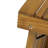 Wood Side Table - Slat Style & Foldable, 22.09”w X 14”d 15.87”h, Foldable Top For A Classy Space, 15.87”h