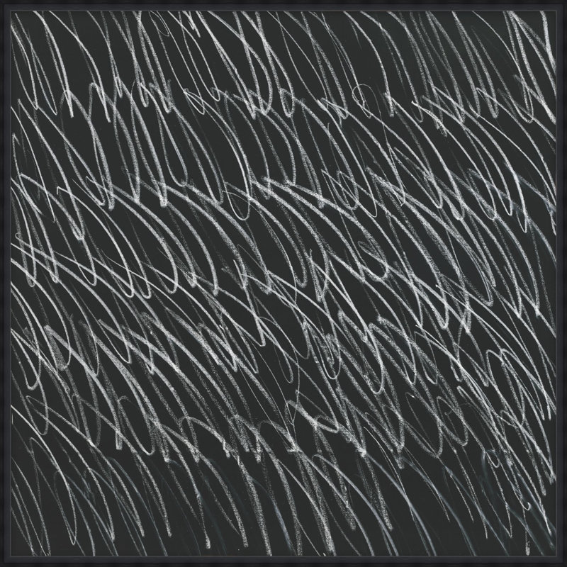 Squiggles 1, reproduction d'art encadrée, H 32,25 po x l 32,25 po