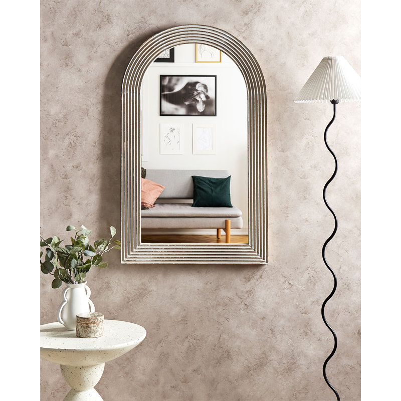 Tessier Solid Wood Arch Mirror
