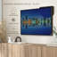 «Miami Night Skyline Wall Art»-1608303251
