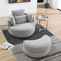 Oversized Round Cuddle Chair - Wayfair Canada