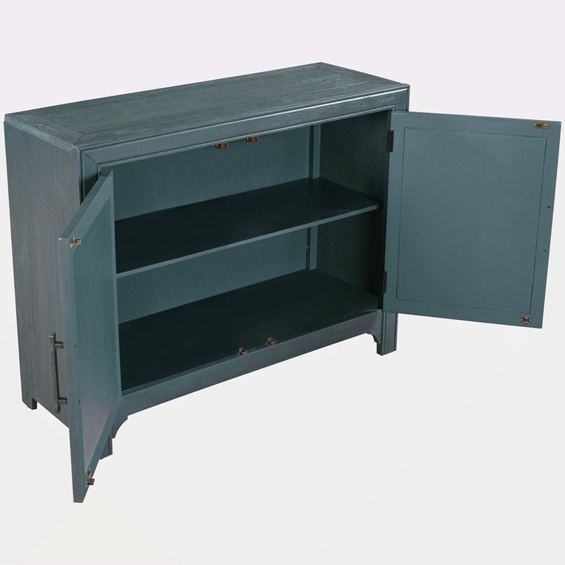 Armoires modernes de 40 po avec portes au design unique et 1 tablette réglable, convenant à plusieurs pièces comme le salon et la salle d'étude