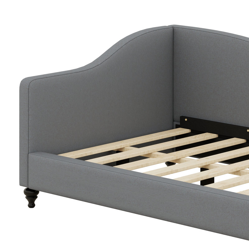 L-Shaped Daybed, With Solid Wood Legs