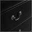 Table de chevet de style transitionnel avec étui anti-poussière, tiroirs à queue d'aronde anglaise et pieds de support pour un rangement élégant-1136785161