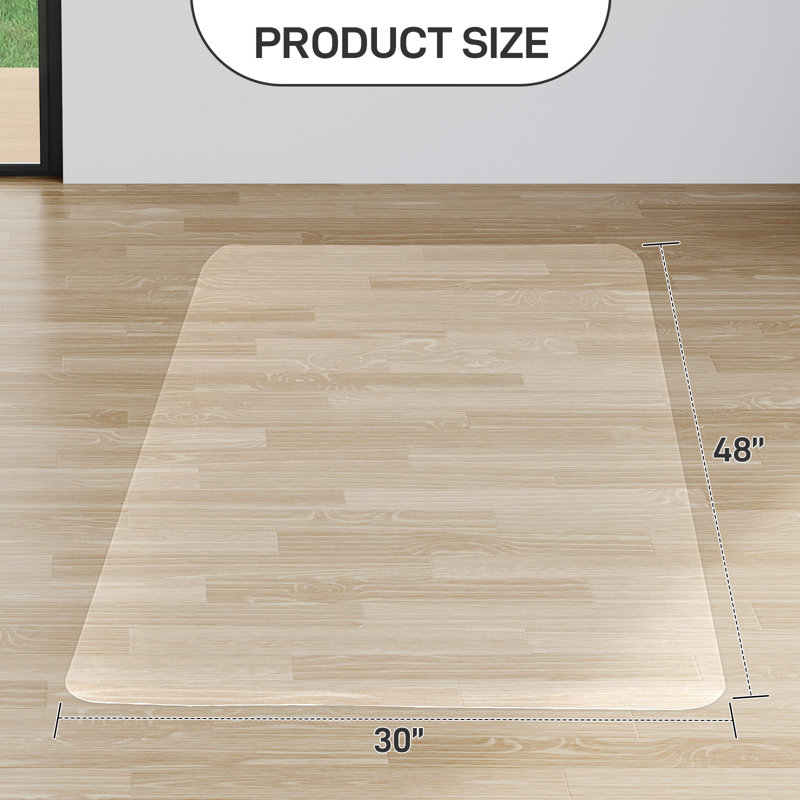 30 X 48 Inches Frosted Rectangular Pvc Floor Mat