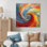 Spiral Symphony II - Abstract Spirals, reproduction d'art sur toile