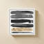 Palette Shades Of Grey par Patricia Pinto - Impression sur toile
