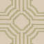 Tapis intérieur / extérieur à motif géométrique vert / beige Arneshia-289697475