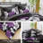7 Piece Floral Comforter Set Soft Microfiber Bedding Set with Sheets for All Seasons-122608040-122608039