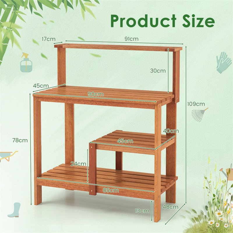 Manufactured Wood Potting Bench