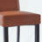 Baltimore Upholstered Bar Stool with Solid Wood Frame-109867858