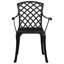 Ensemble bistro mauricien en aluminium pour 2 personnes-960107173